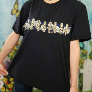 Navy Blue Hawaii Tiki Tshirt